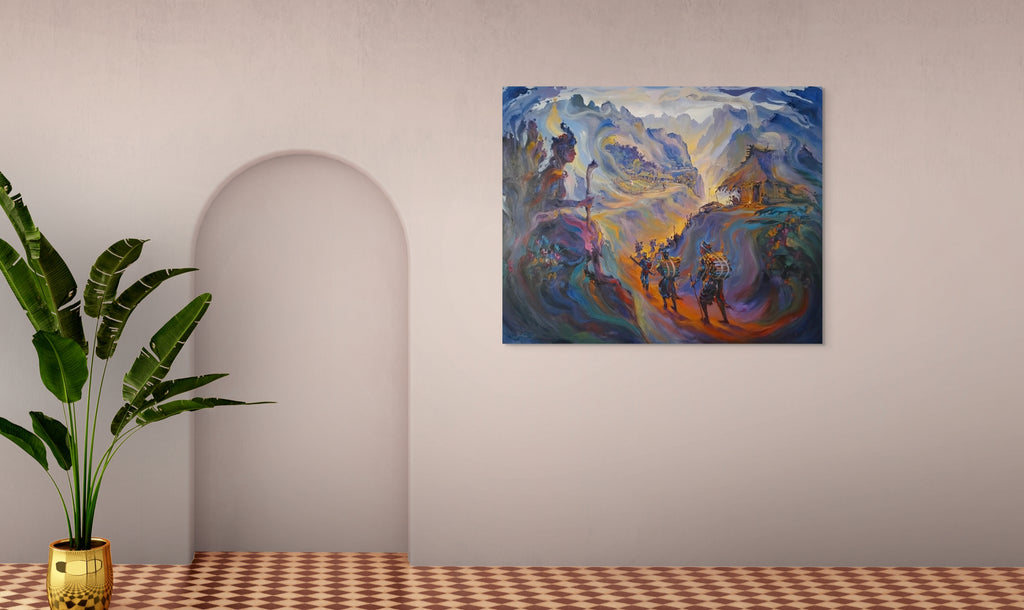 Road to village - Signature Work