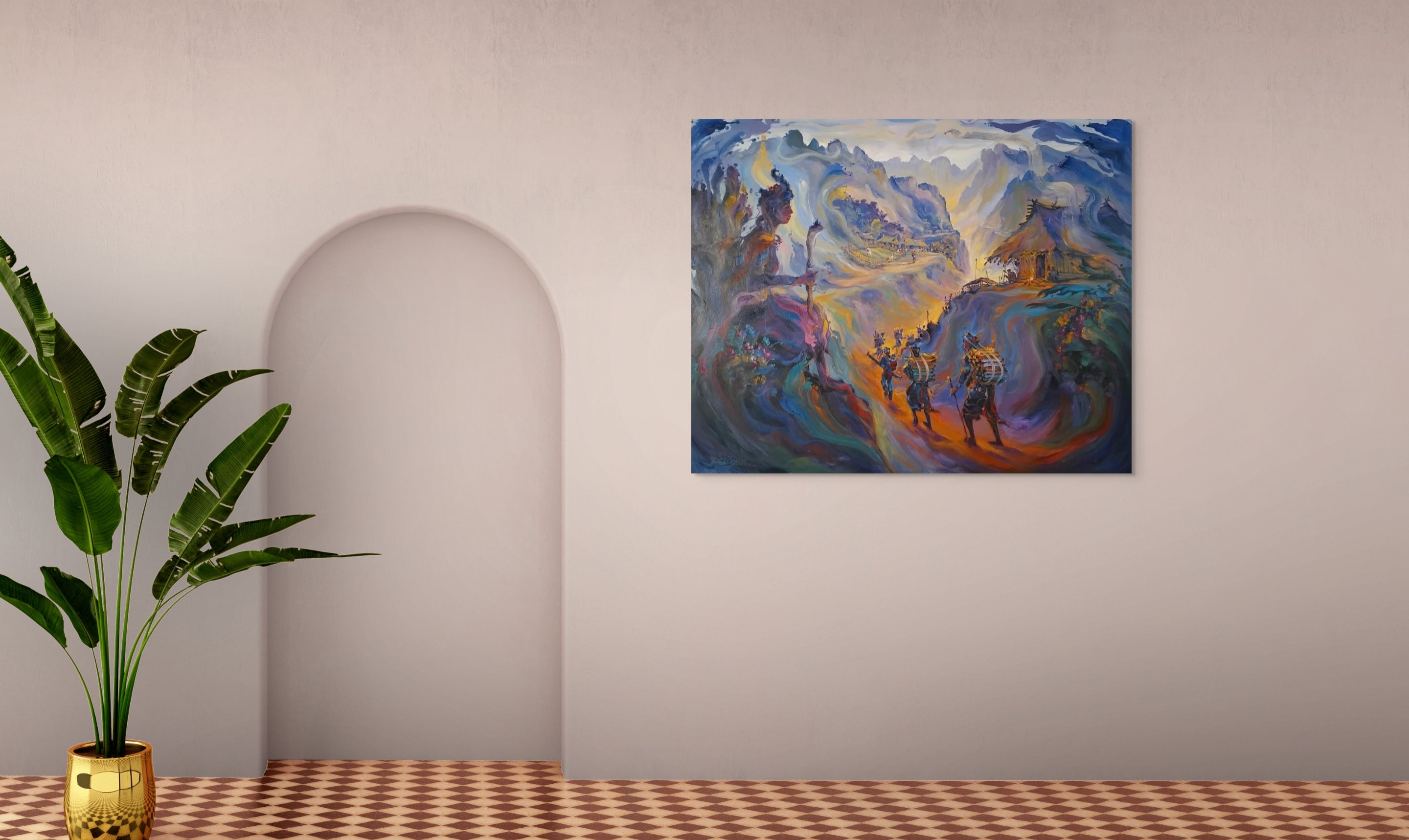 Road to village - Signature Work