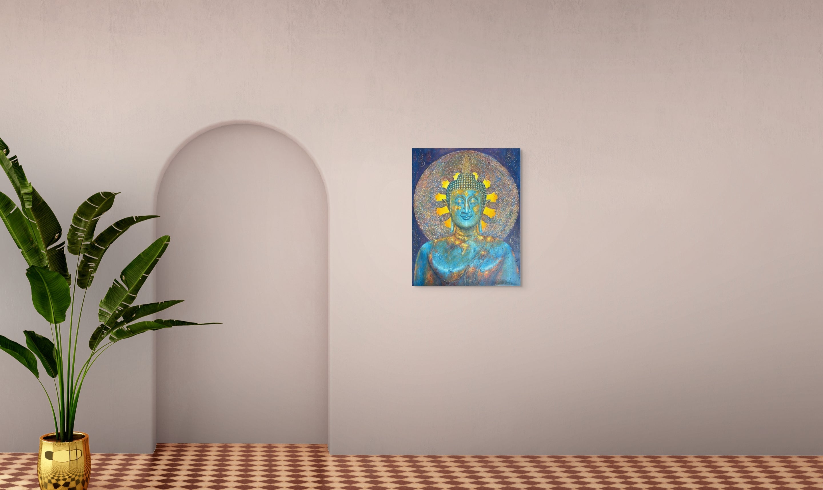 Emerald Buddha - Statement Piece
