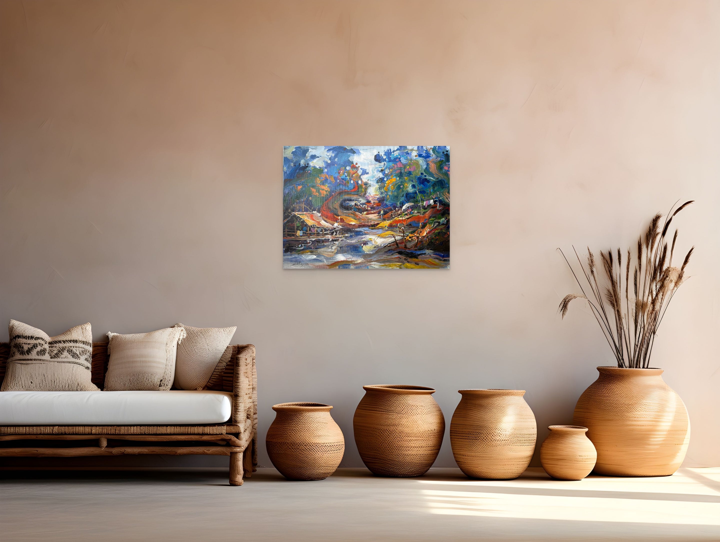 Luxury Original Hand-Painted Artwork | Prestige Collection | ArtsMekong