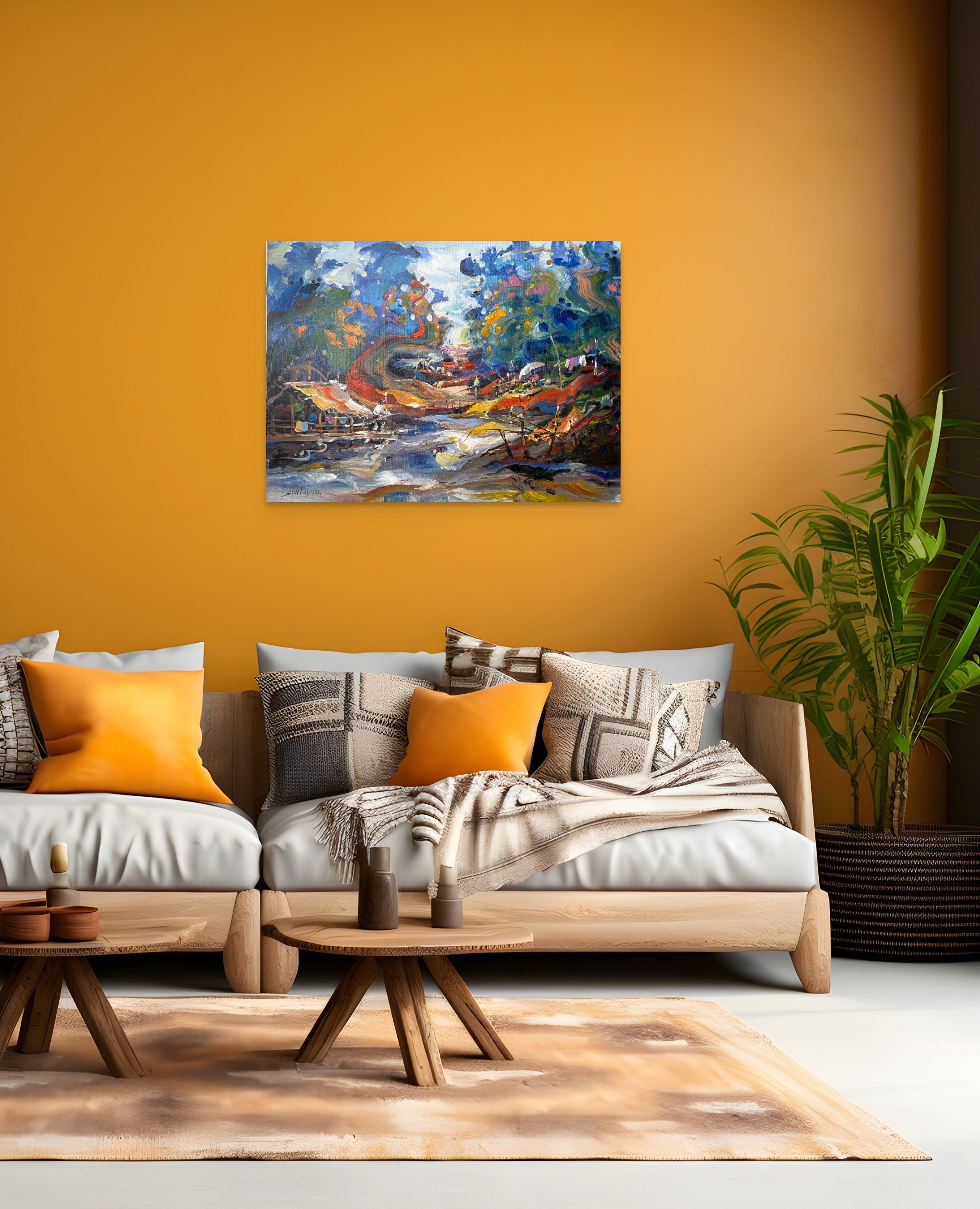 Luxury Original Hand-Painted Artwork | Prestige Collection | ArtsMekong