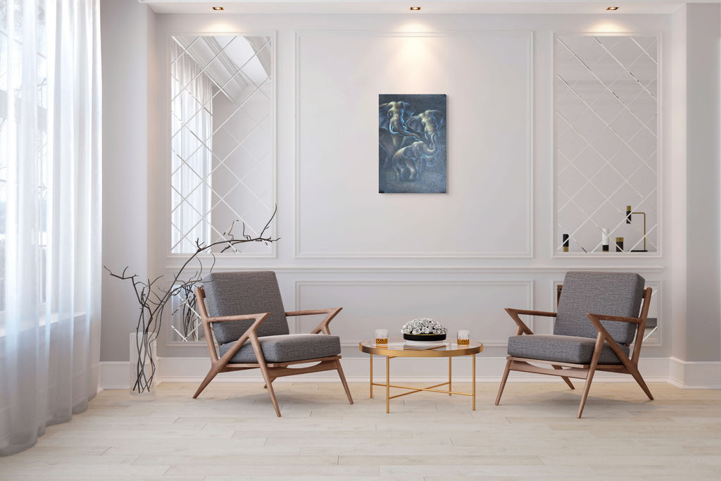 Original Acrylic Painting on Handmade Paper | One of a Kind Art