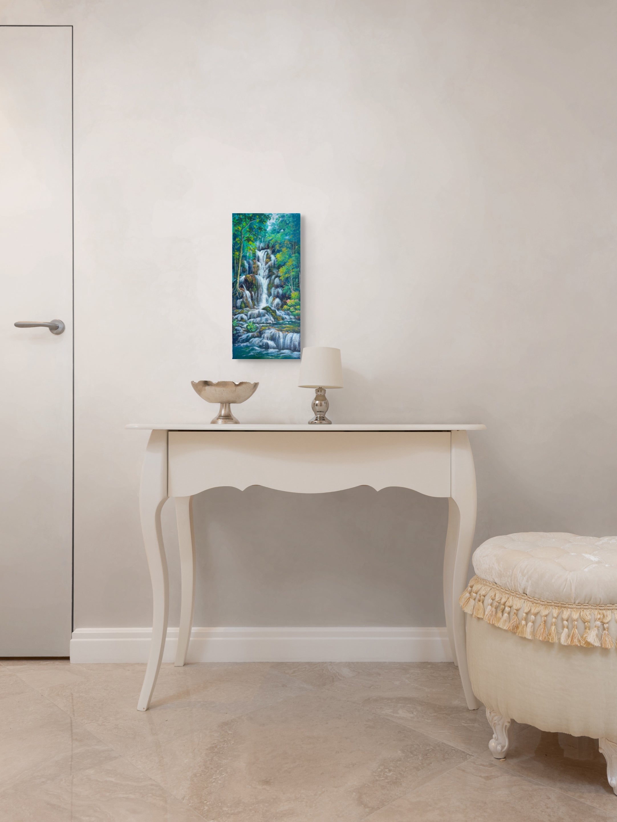 Original Acrylic Painting on Handmade Paper | One of a Kind Art