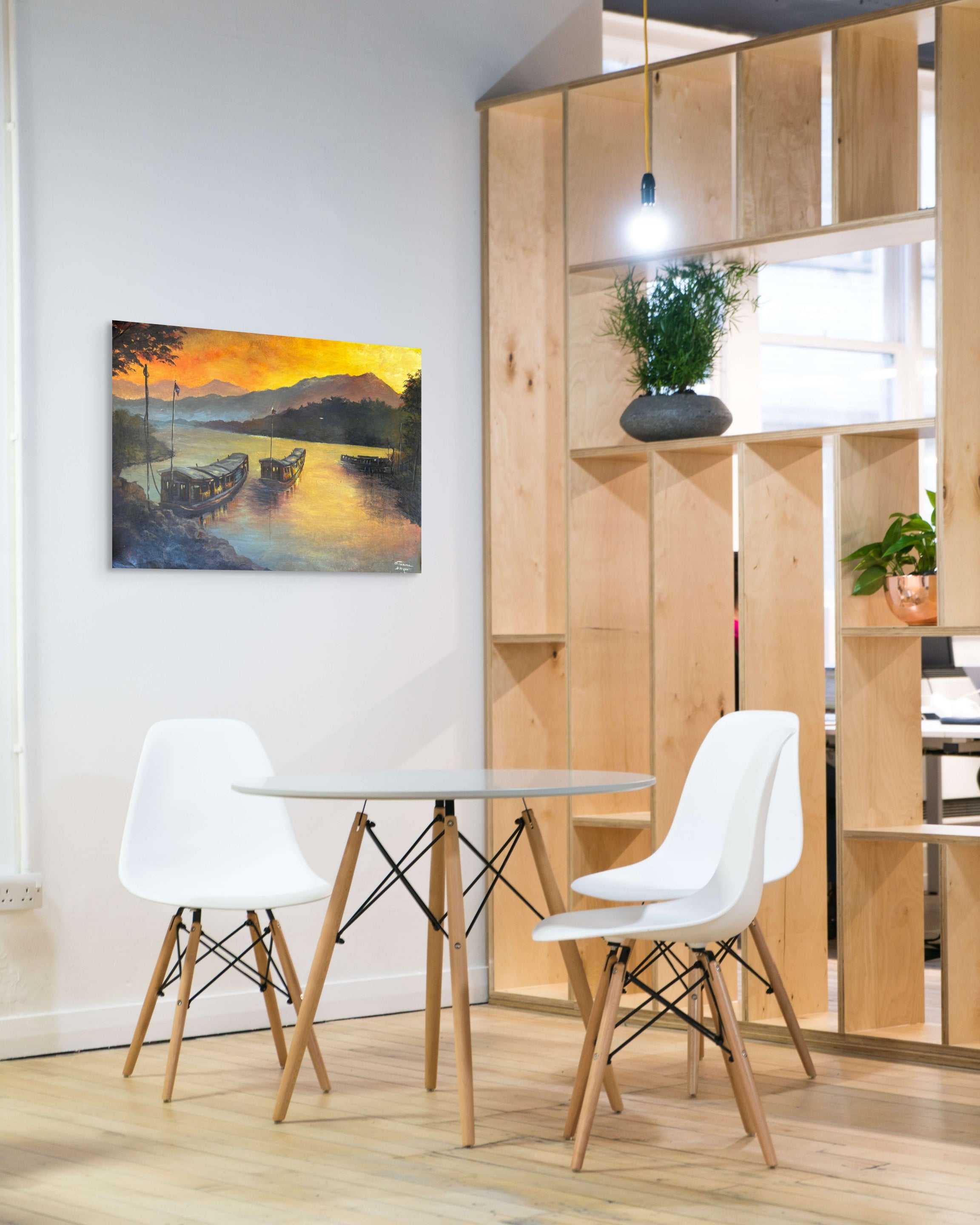 Original Acrylic Painting on Handmade Paper | One of a Kind Art