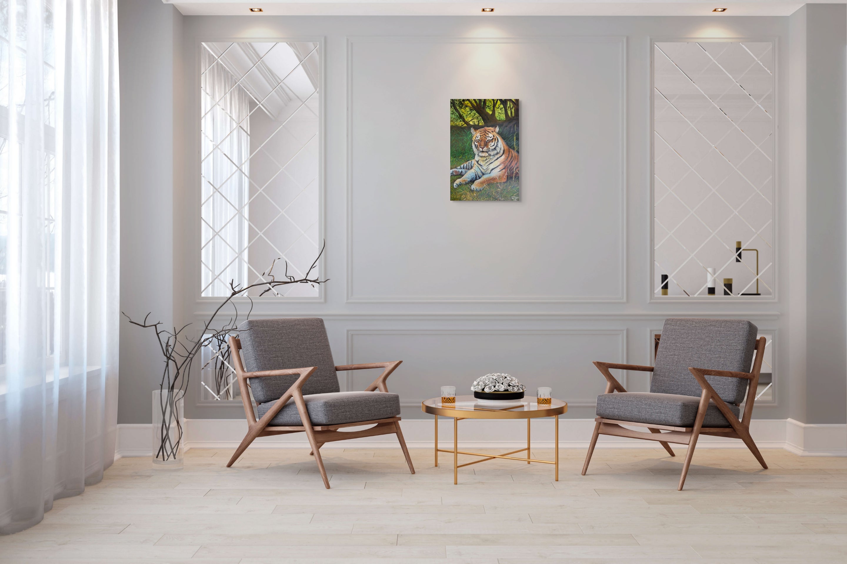 Original Acrylic Painting on Handmade Paper | One of a Kind Art