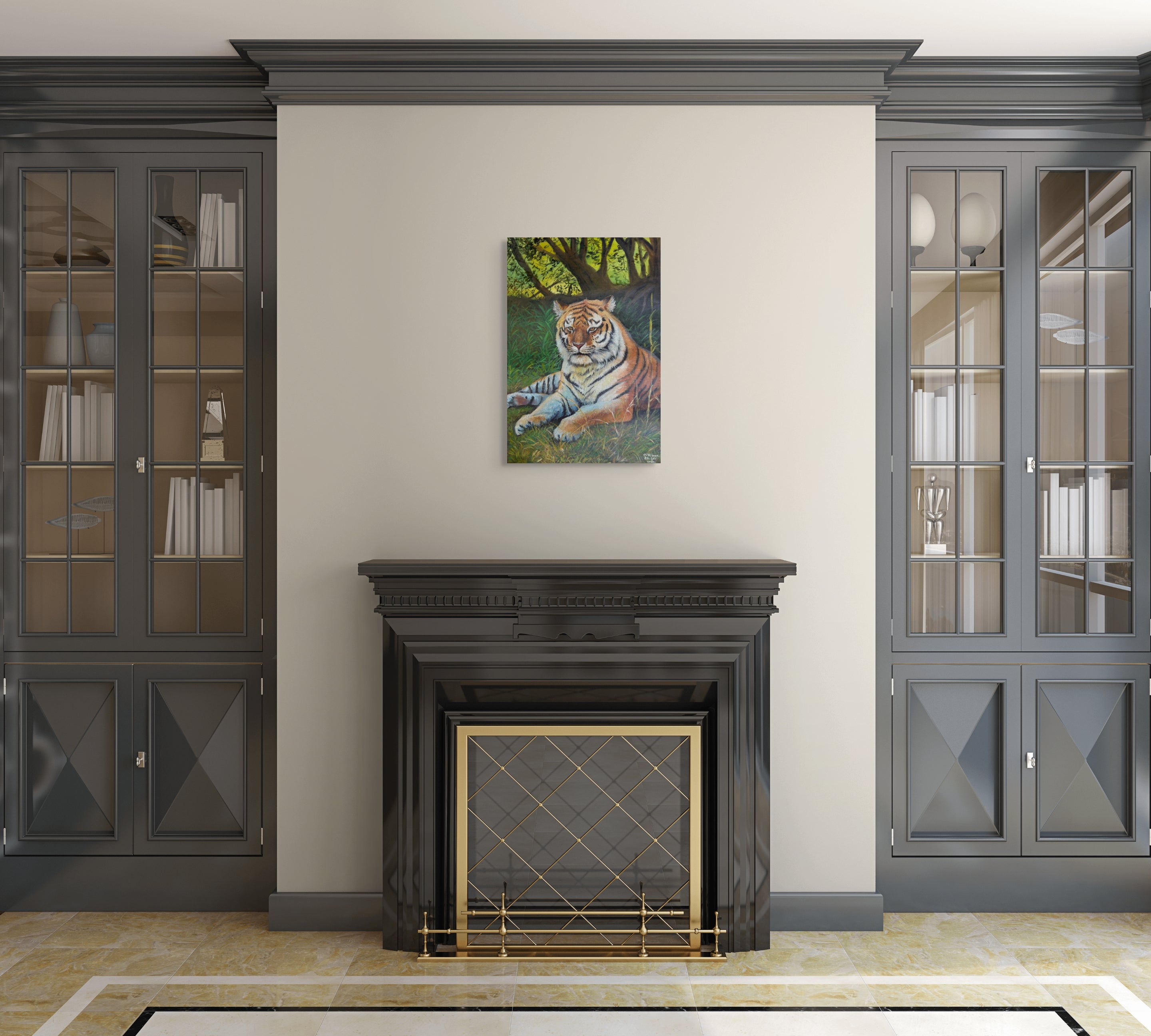 Original Acrylic Painting on Handmade Paper | One of a Kind Art