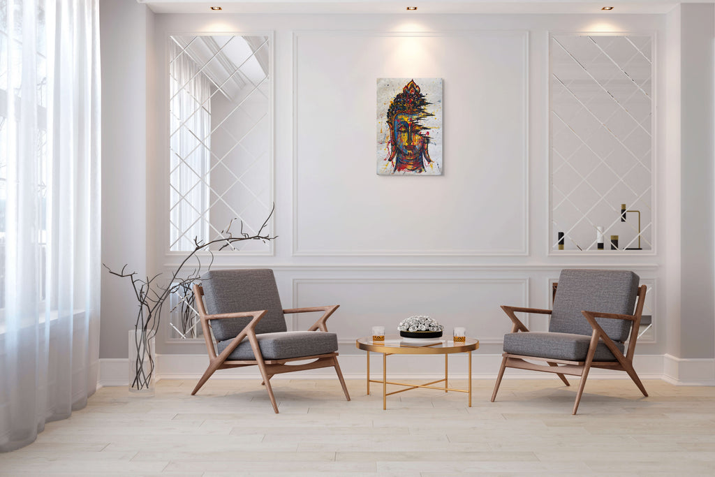 Original Acrylic Painting on Handmade Paper | One of a Kind Art