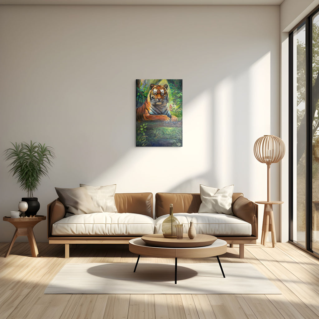 Original Acrylic Painting on Handmade Paper | One of a Kind Art