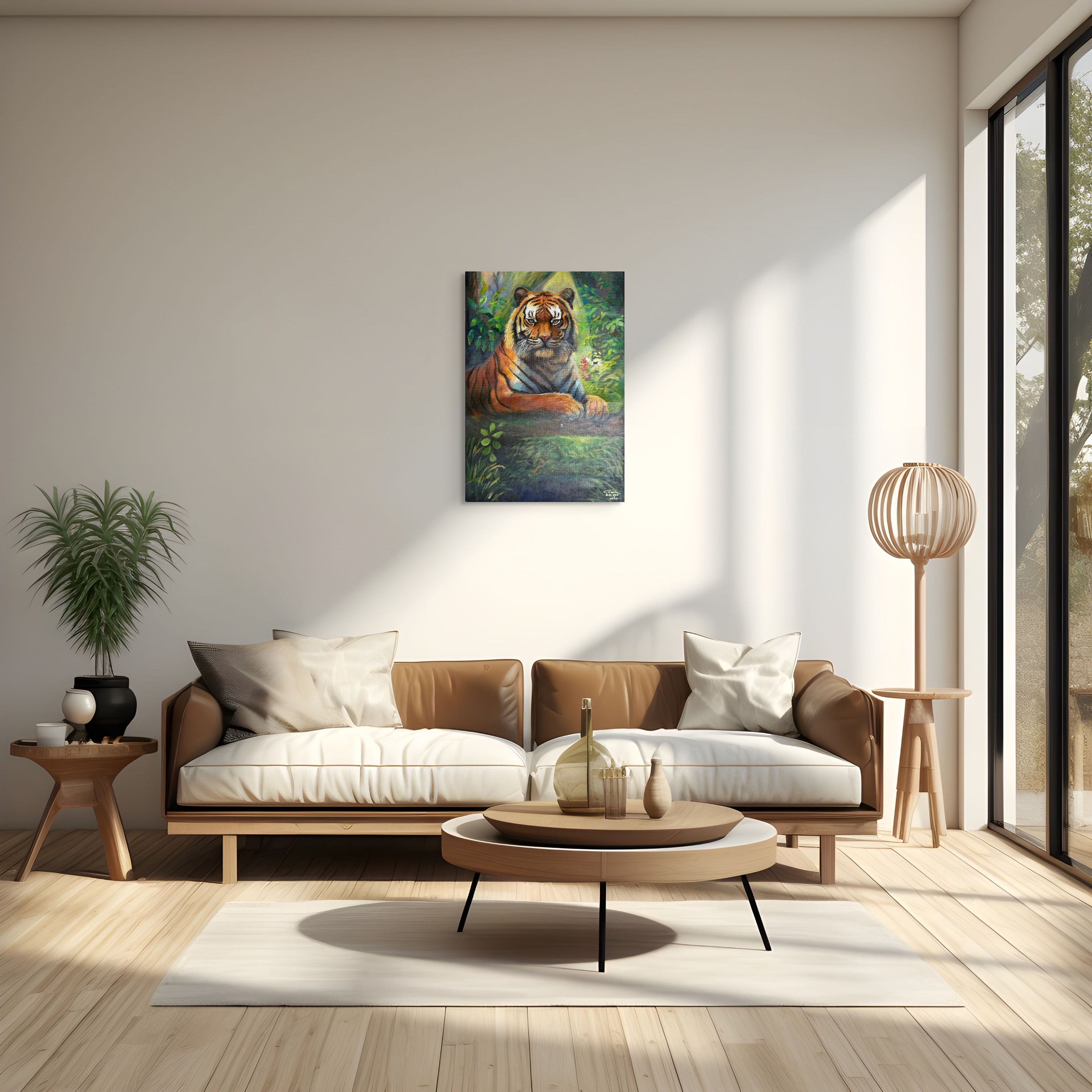 Original Acrylic Painting on Handmade Paper | One of a Kind Art