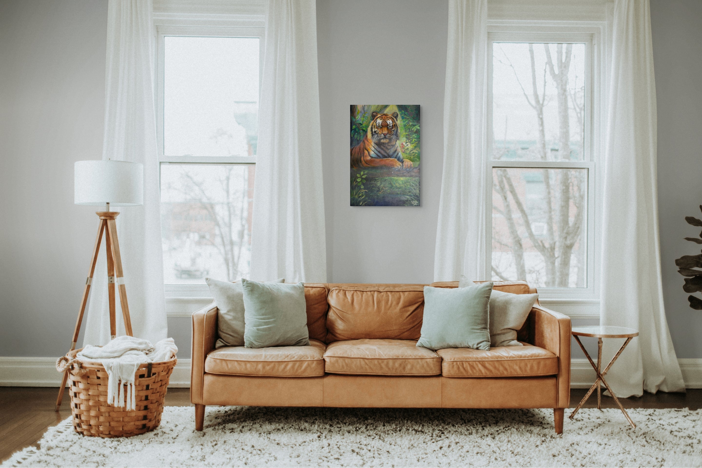 Original Acrylic Painting on Handmade Paper | One of a Kind Art