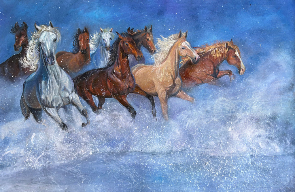 One-of-a-Kind Hand-Painted Artwork on Canvas | Original Art