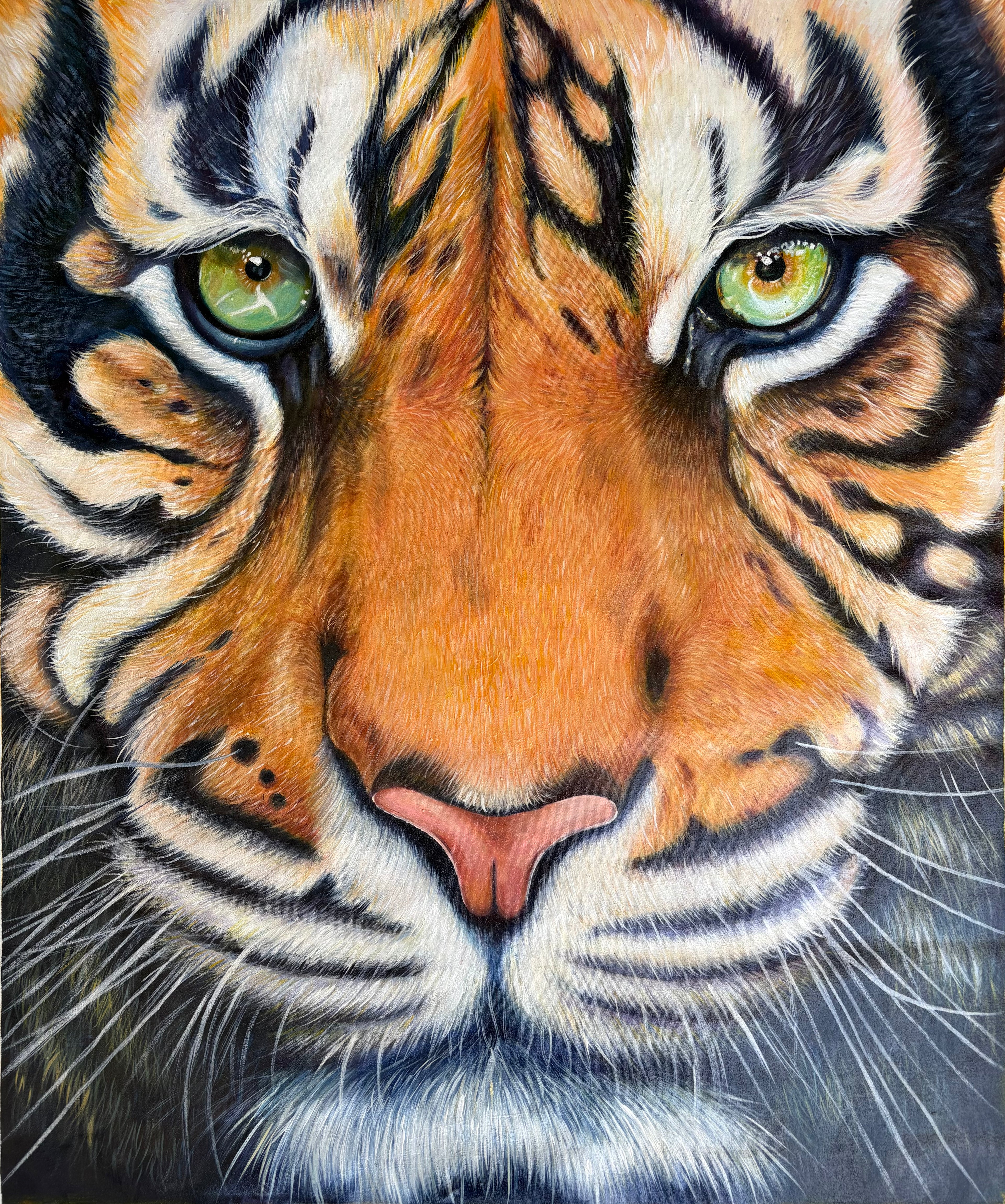 Tiger - Acrylic on Canvas