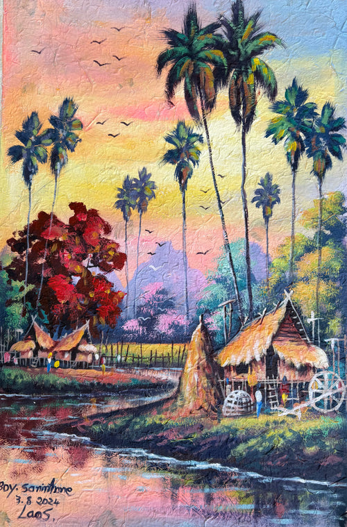 <p><strong>Original Hand-Painted Artwork on Handmade Paper | One of a Kind</strong></p>