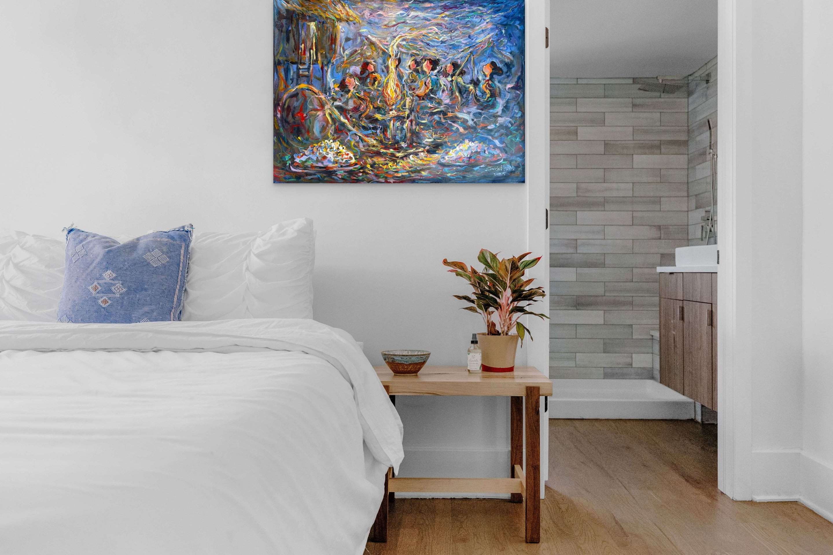 Gathering - Acrylic on Canvas