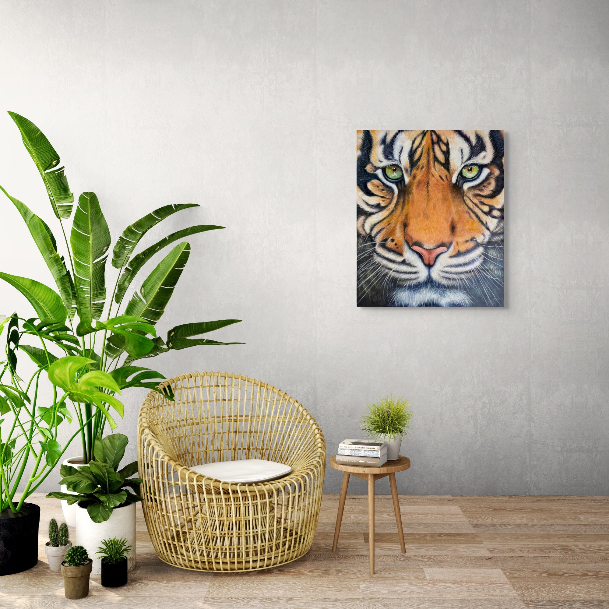 Tiger - Acrylic on Canvas